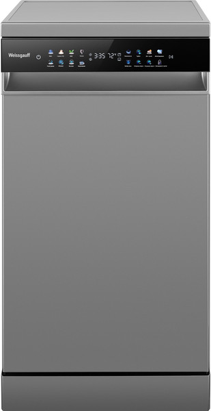 Посудомоечная машина Weissgauff DW 4539 Inverter Touch AutoOpen Inox - фото