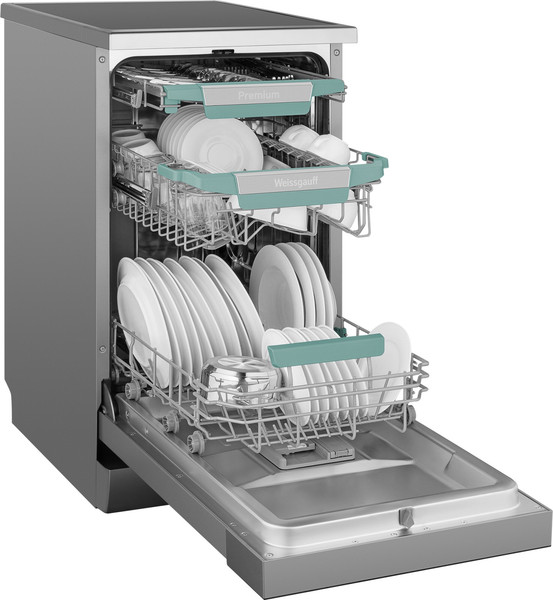 Посудомоечная машина Weissgauff DW 4539 Inverter Touch AutoOpen Inox