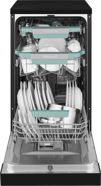 Посудомоечная машина Weissgauff DW 4539 Inverter Touch AutoOpen Black