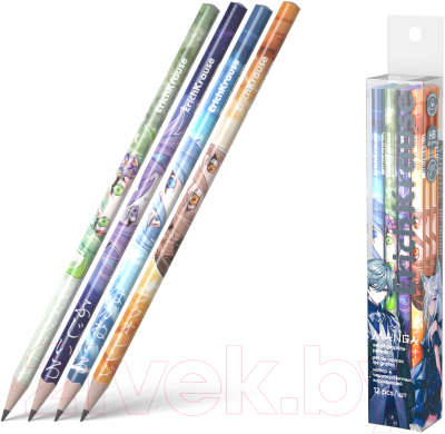 Набор простых карандашей Erich Krause Manga / 60726