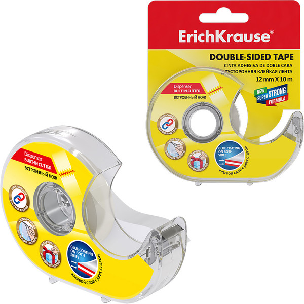 Скотч двухсторонний Erich Krause 58752 - фото
