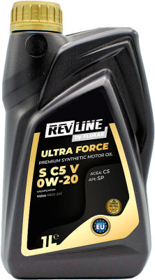 Моторное масло Revline Ultra Force S C5 V 0W20 / RUFSC5V0201 - фото