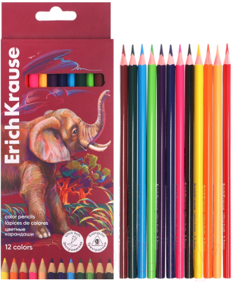 Набор цветных карандашей Erich Krause Safari / 61814
