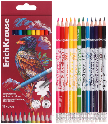 Набор цветных карандашей Erich Krause Safari / 61818