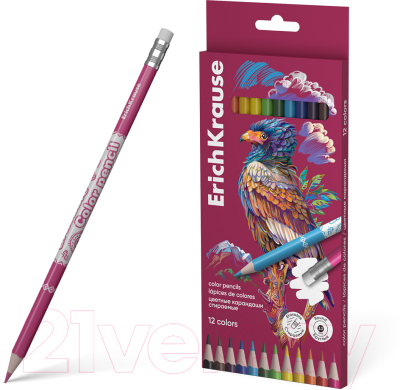 Набор цветных карандашей Erich Krause Safari / 61818