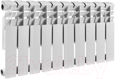 Радиатор биметаллический Comfort Factor 10 секций / B-350A5(350/80) - фото