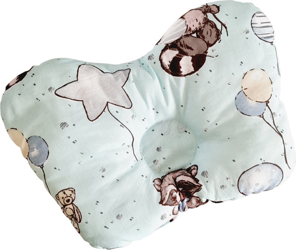 Подушка для малышей Sofi Еноты 35x25 / 5050-7 - фото