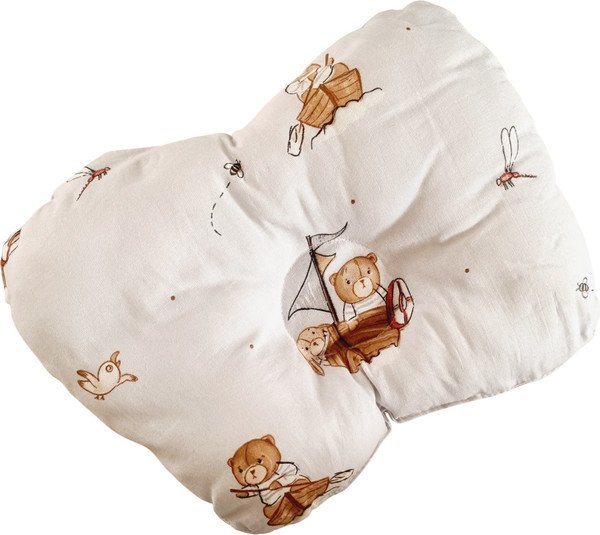 Подушка для малышей Sofi Мишка 35x25 / 5050-8 - фото