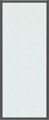 Душевая стенка Grossman Style 80x195 / 200.K33.05.80.21.02 (черный матовый/стекло шиншилла) - фото
