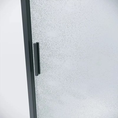 Душевая стенка Grossman Style 80x195 / 200.K33.05.80.21.02 (черный матовый/стекло шиншилла)