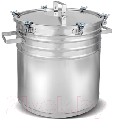 Бидон No Brand БДН-40 с боковыми ручками - фото