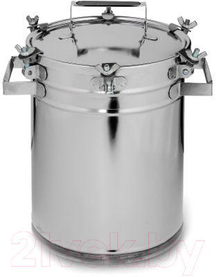 Бидон No Brand БДН-18 с боковыми ручками - фото