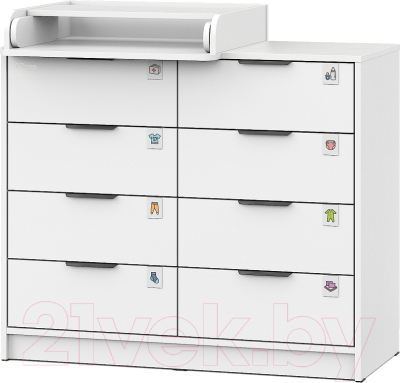 Комод пеленальный Pituso Optimum ЛДСП - фото