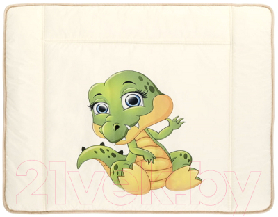 Пеленальный матрас Bambola Люкс Дракоша 80x65 / 7877 - фото