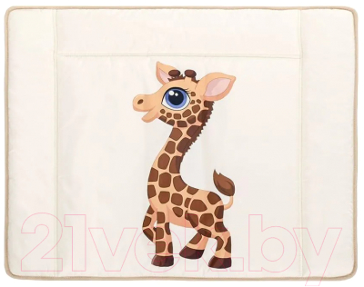 Пеленальный матрас Bambola Люкс Жирафик 80x65 / 8003 - фото