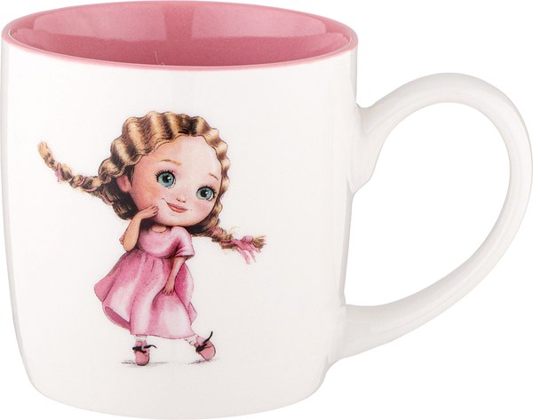 Кружка Lefard Красивая девочка / 260-1000 - фото