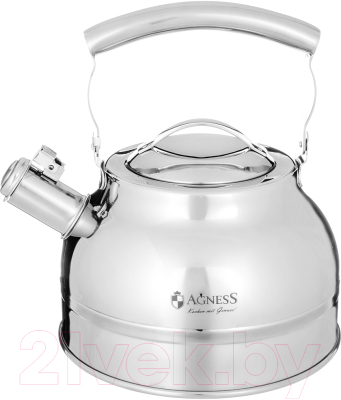 Чайник со свистком Agness 914-302 - фото