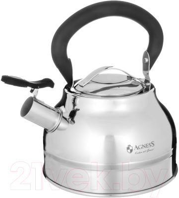 Чайник со свистком Agness 914-300