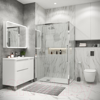 Душевой уголок Grossman Cosmo 100x80x195 / 120.K33.02.1080.10.00