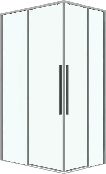 Душевой уголок Grossman Galaxy 100x80x195 / 300.K33.01.1080.10.00 - фото