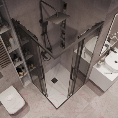 Душевой уголок Grossman Cosmo 90x90x195 / 300.K33.02.9090.21.10