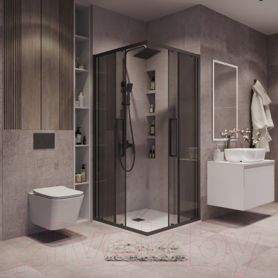 Душевой уголок Grossman Cosmo 90x90x195 / 300.K33.02.9090.21.10