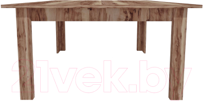 Обеденный стол Black Red White STO - фото