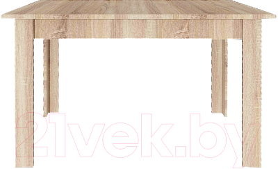 Обеденный стол Black Red White STO - фото