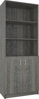 Стеллаж МДК СЛШ3 широкий с 2 дверьми и полками 780x386x2000 - фото