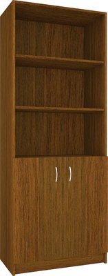 Стеллаж МДК СЛШ3 широкий с 2 дверьми и полками 780x386x2000 - фото