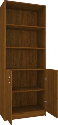 Стеллаж МДК СЛШ3 широкий с 2 дверьми и полками 780x386x2000