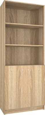 Стеллаж МДК СЛШ3 широкий с 2 дверьми и полками 780x386x2000 - фото