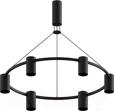 Люстра Ambrella C9022/6 SBK (черный песок) - фото