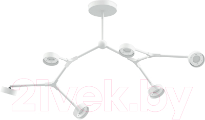 Люстра Ambrella C9055/6 SWH (белый песок) - фото