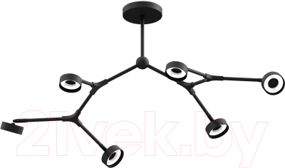 Люстра Ambrella C9056/6 SBK (черный песок) - фото