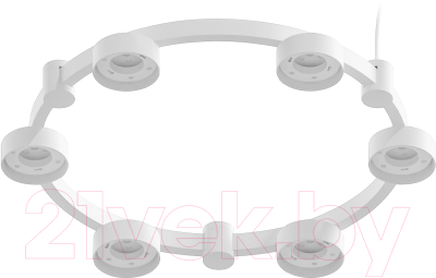 Люстра Ambrella C9231/6 SWH (белый песок)