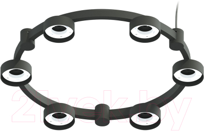 Люстра Ambrella C9232/6 SBK (черный песок)