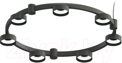 Люстра Ambrella C9238/7 SBK (черный песок)