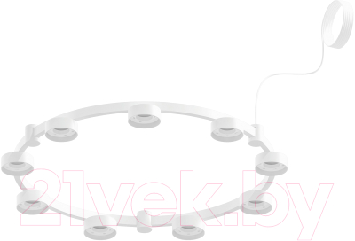 Люстра Ambrella C9241/9 SWH (белый песок) - фото