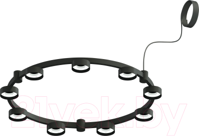 Люстра Ambrella C9242/9 SBK (черный песок) - фото