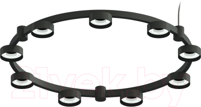 Люстра Ambrella C9242/9 SBK (черный песок)