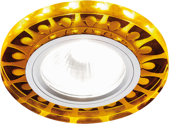 Точечный светильник Ambrella S219 WH/CH/YL - фото