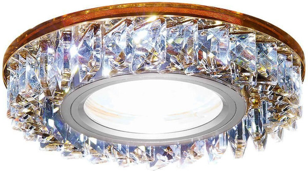 Точечный светильник Ambrella S255 BR - фото