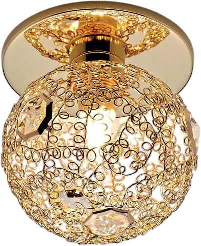 Точечный светильник Ambrella D1002 G - фото