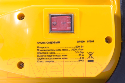 Поверхностный насос Denzel GP600 / 97201