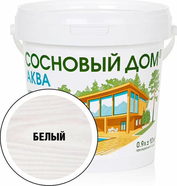Антисептик для древесины Сосновый дом Аква - фото