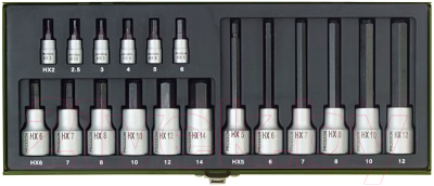 Набор головок слесарных Proxxon Шестигранных 23100 - фото