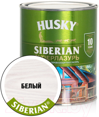 Лазурь для древесины Husky Siberian Суперлазурь