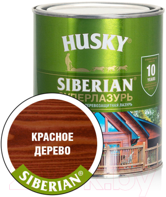 Лазурь для древесины Husky Siberian Суперлазурь