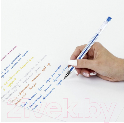 Набор гелевых ручек Brauberg Extra. Блестки / 143909